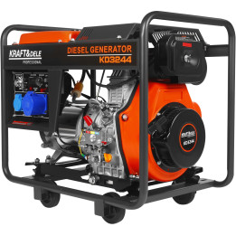 Agregat Prądotwórczy 7kW Diesel 230V 32A KD3244