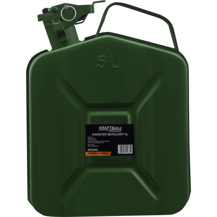 METALOWY KANISTER 5L KD5442