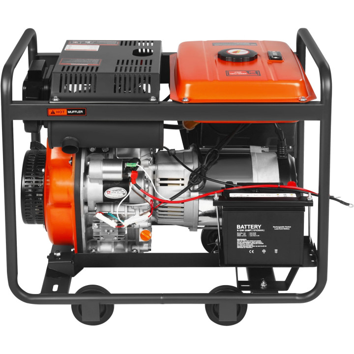 Agregat Prądotwórczy 7kW Diesel 230V 32A KD3244