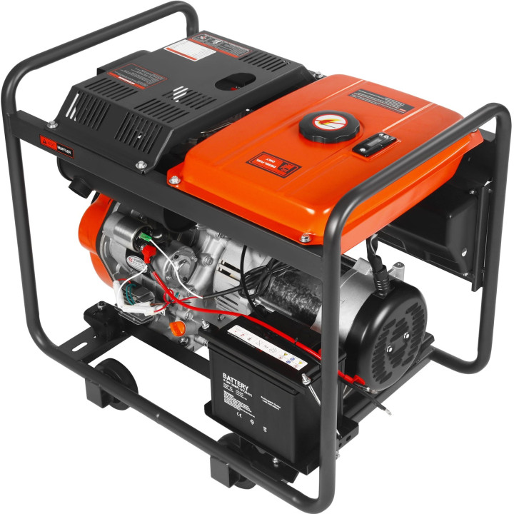 Agregat Prądotwórczy 7kW Diesel 230V 32A KD3244