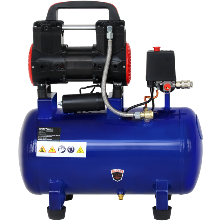 KOMPRESOR BEZOLEJOWY NIEBIESKI 30L 230V 1500W KD4091