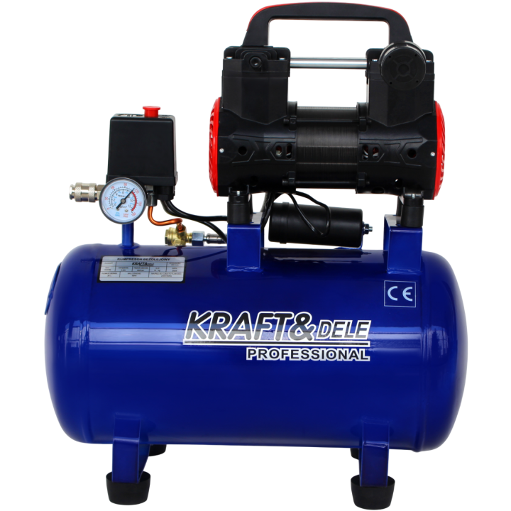 KOMPRESOR BEZOLEJOWY NIEBIESKI 30L 230V 1500W KD4091