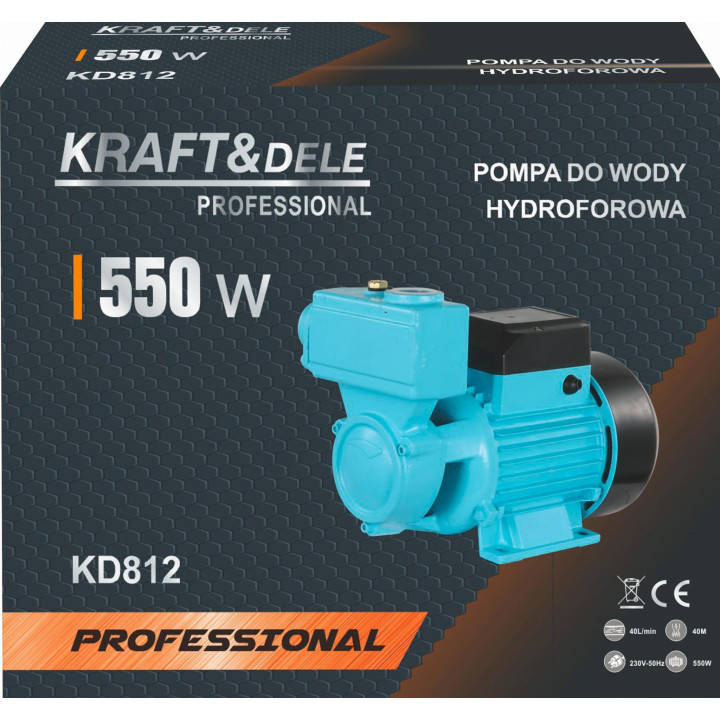 Pompa do wody hydroforowa 550W 40L/min KD812