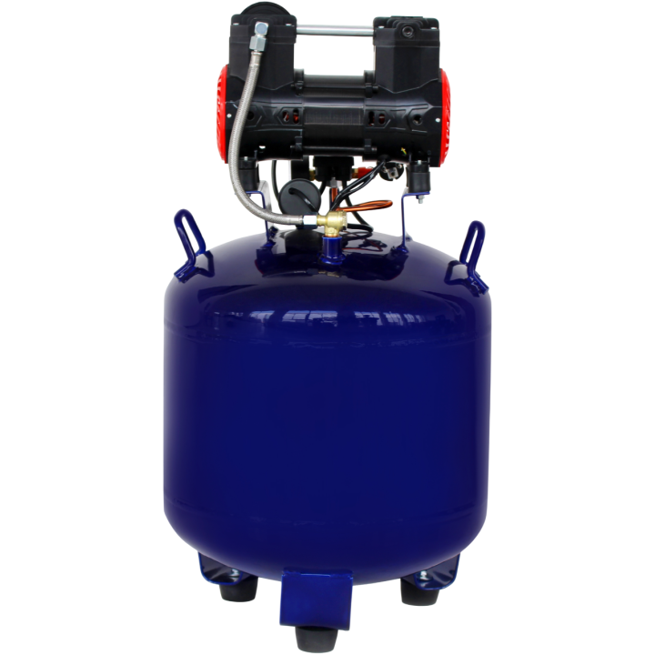 KOMPRESOR BEZOLEJOWY NIEBIESKI 50L 1500W KD4096
