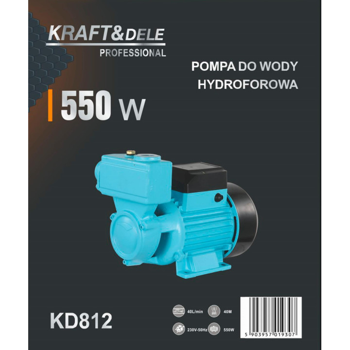 Pompa do wody hydroforowa 550W 40L/min KD812
