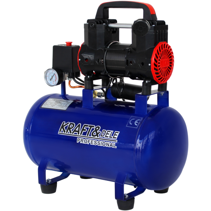 KOMPRESOR BEZOLEJOWY NIEBIESKI 30L 230V 1500W KD4091