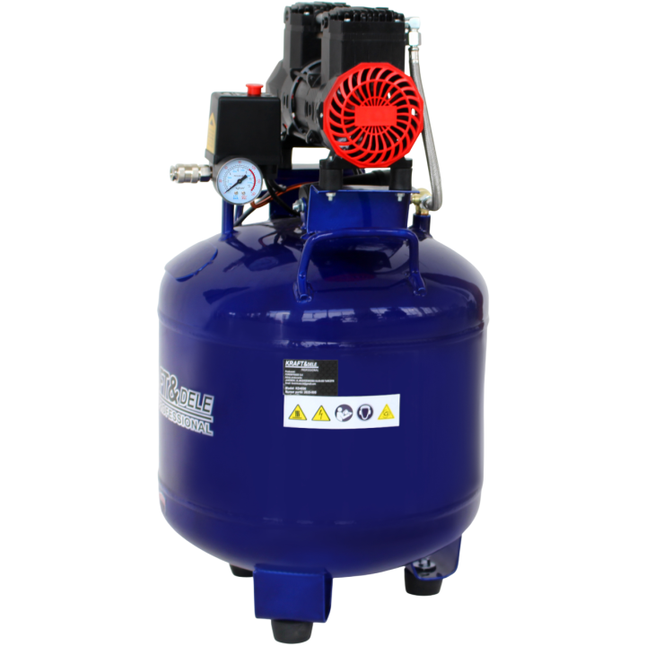 KOMPRESOR BEZOLEJOWY NIEBIESKI 50L 1500W KD4096