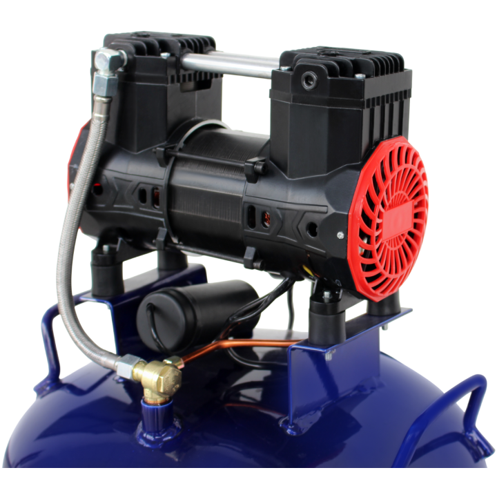 KOMPRESOR BEZOLEJOWY NIEBIESKI 50L 1500W KD4096