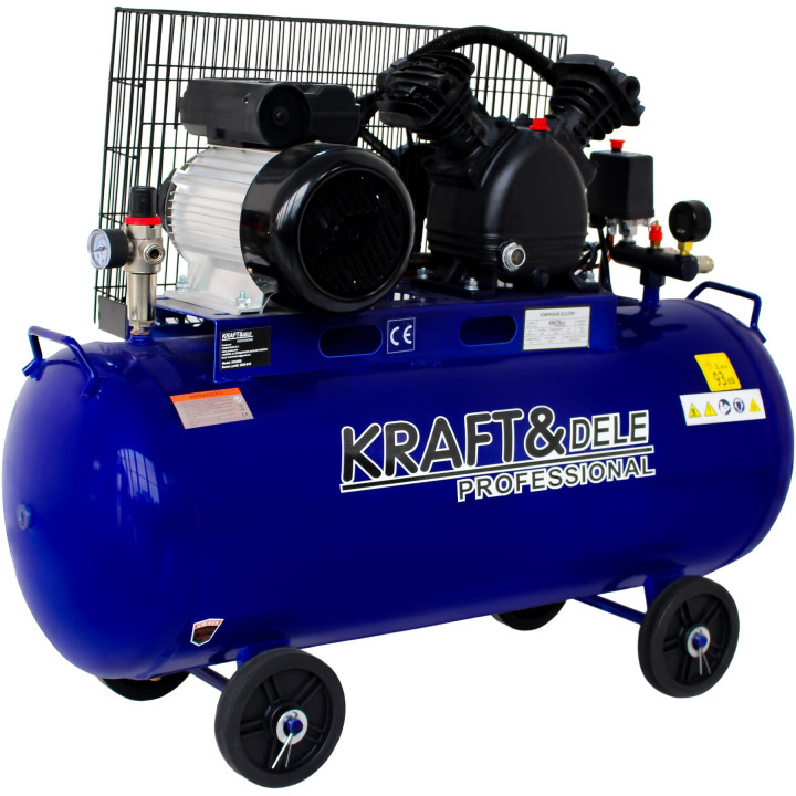 KOMPRESOR OLEJOWY 100L 2800W NIEBIESKI KD4058