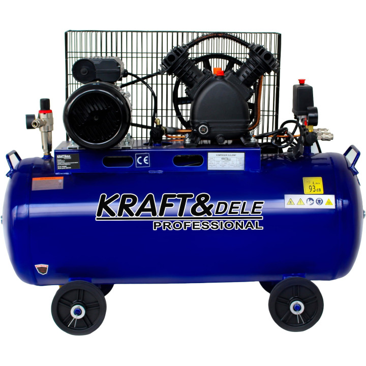 KOMPRESOR OLEJOWY 100L 2800W NIEBIESKI KD4058