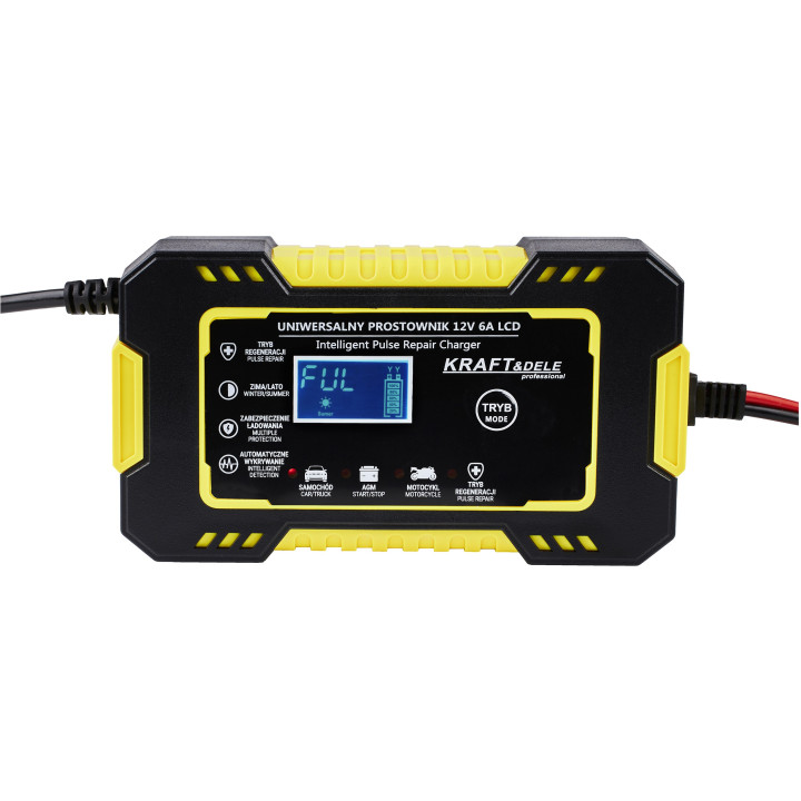 Prostownik uniwersalny 12V 6A KD1290