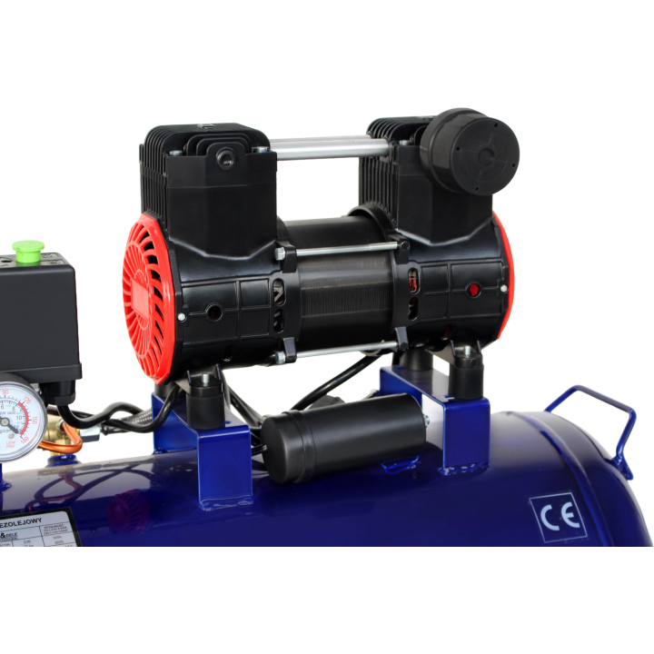 KOMPRESOR BEZOLEJOWY 50L 1500W 230V KD4092