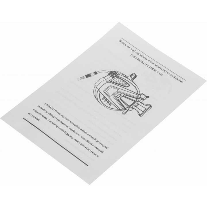 WĄŻ OGRODOWY ZWIJANY 30M+2M 1/2" KD2153