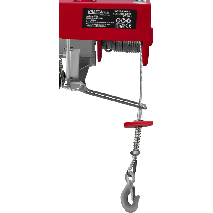 WCIĄGARKA ELEKTRYCZNA 230V 1350W 500/1000kg KD2192