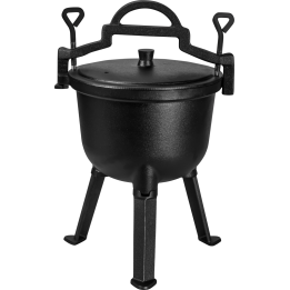 Kociołek myśliwski / Garnek żeliwny 4L KD4185