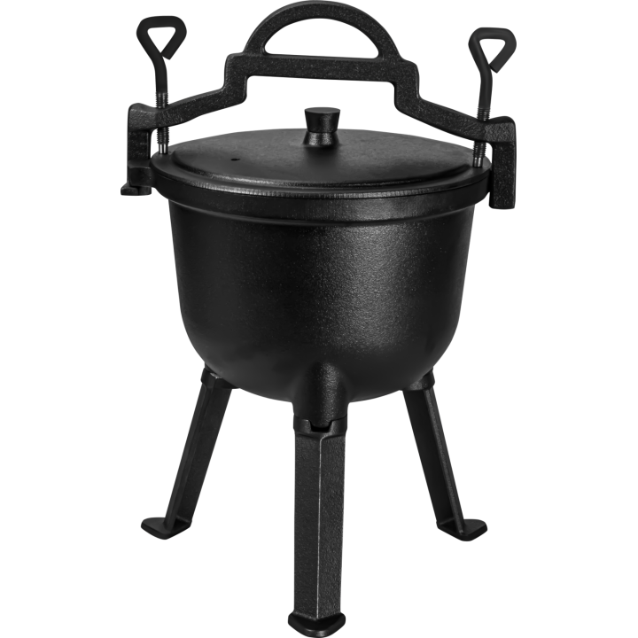 Kociołek myśliwski / Garnek żeliwny 4L KD4185