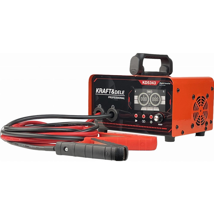 Prostownik z rozruchem 12/24V 50-400Ah 30A rozruch 200A KD5343
