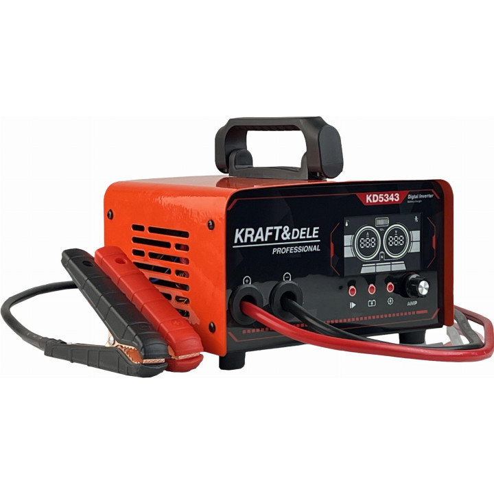 Prostownik z rozruchem 12/24V 50-400Ah 30A rozruch 200A KD5343