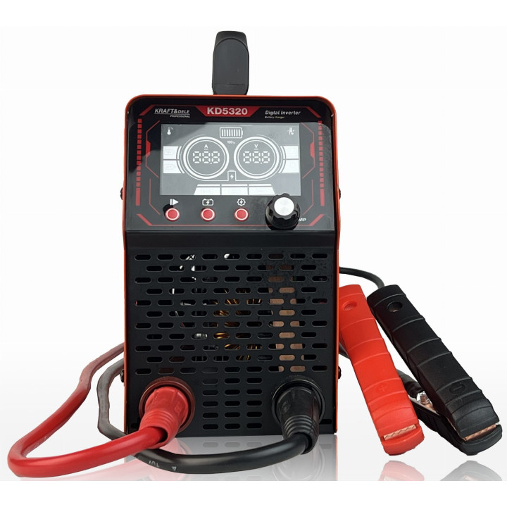 Prostownik z rozruchem 12/24V 50-800Ah 55A rozruch 500A KD5320