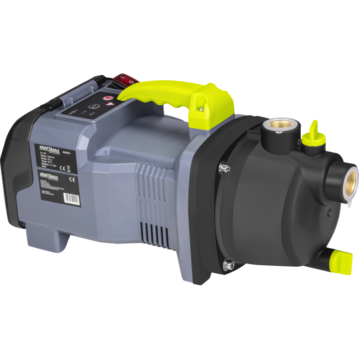 Akumulatorowa pompa ogrodowa 3500L/h 2x6Ah + ładowarka KD5270