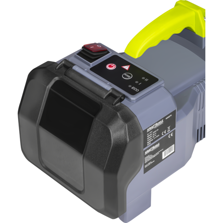 Akumulatorowa pompa ogrodowa 3500L/h 2x6Ah + ładowarka KD5270
