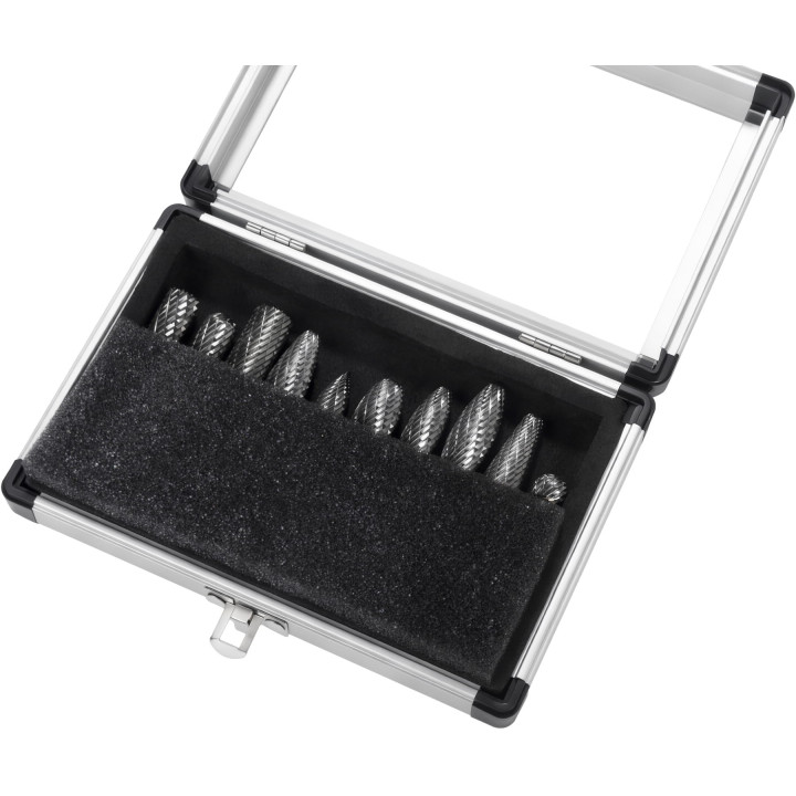 FREZY/PILNIKI TRZPIENIOWE DO METALU 6mm 10szt. KD3580