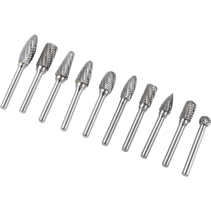 FREZY/PILNIKI TRZPIENIOWE DO METALU 6mm 10szt. KD3580