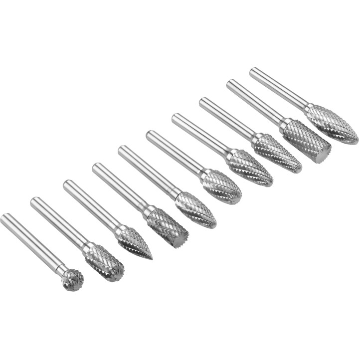 FREZY/PILNIKI TRZPIENIOWE DO METALU 6mm 10szt. KD3580