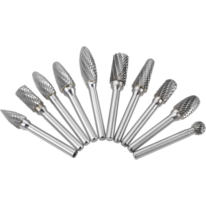 FREZY/PILNIKI TRZPIENIOWE DO METALU 6mm 10szt. KD3580