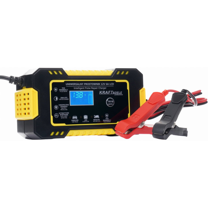 Prostownik uniwersalny 12V 6A KD1290
