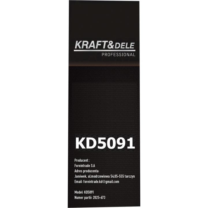 Sekator akumulatorowy 21V 2Ah x 2 szt + ładowarka KD5091