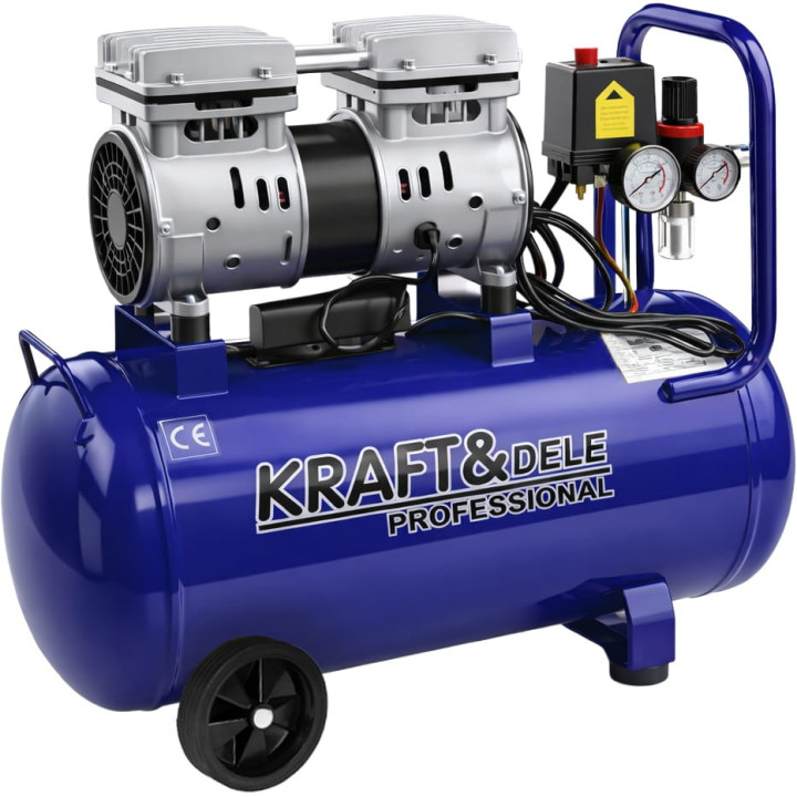 Kompresor bezolejowy 50L 1500W 290L/min KD4048