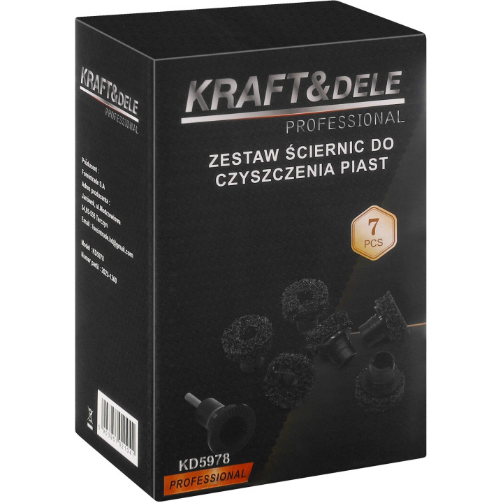 Zestaw ściernic do czyszczenia piast KD5978