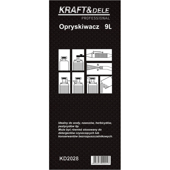 Opryskiwacz akumulatorowy 9L KD2028