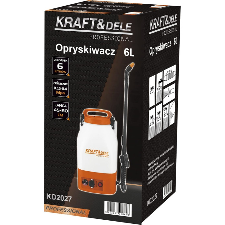 Opryskiwacz akumulatorowy 6L KD2027