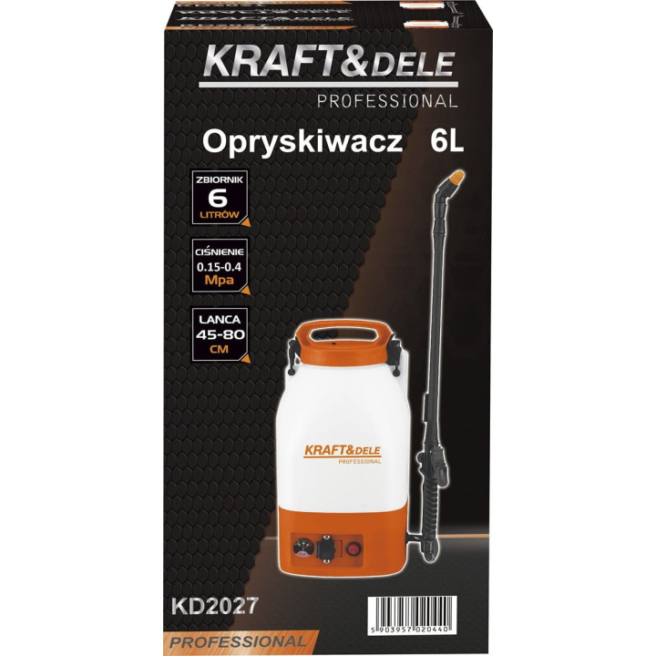 Opryskiwacz akumulatorowy 6L KD2027