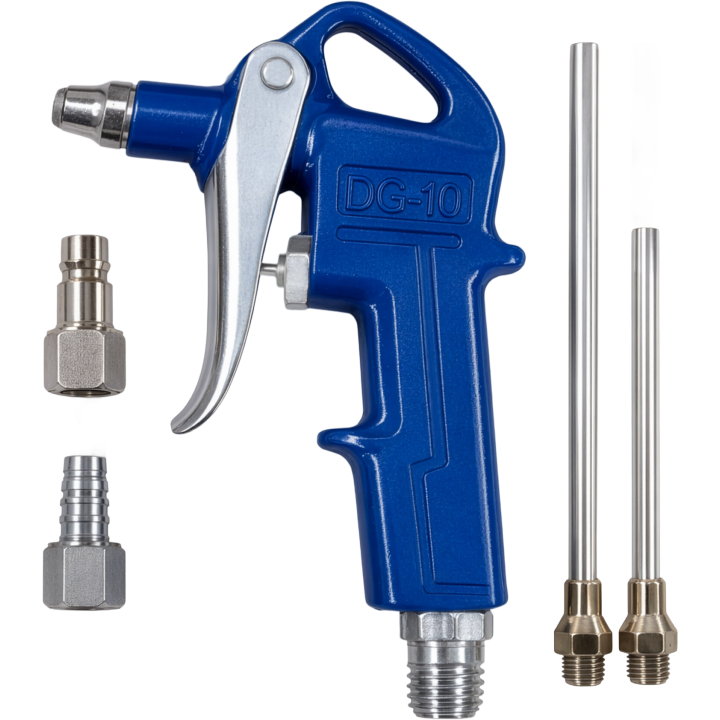 Pistolet do przedmuchiwania + końcówki KD5789