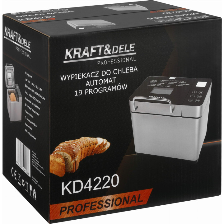 Wypiekacz do chleba - 19 programów KD4220