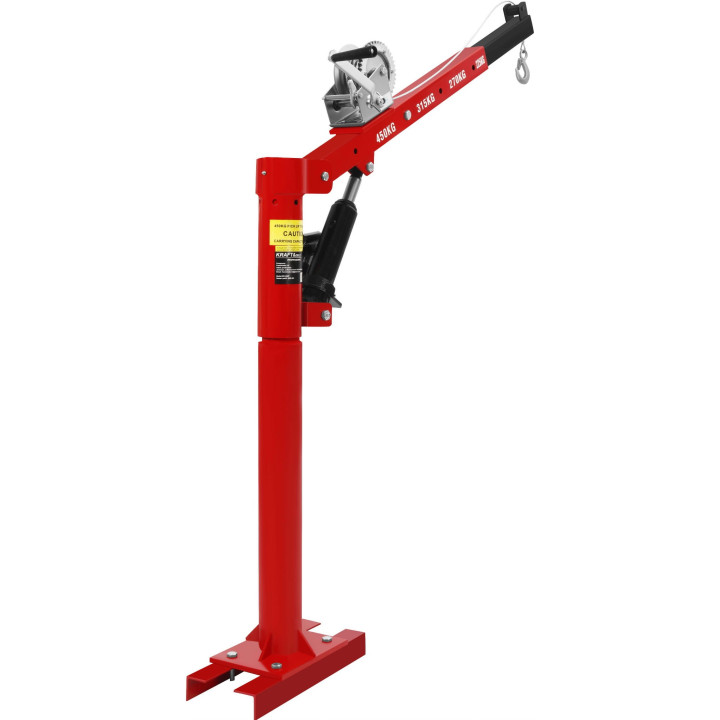 Żuraw HDS podnośnik z wciągarką 450KG KD12687
