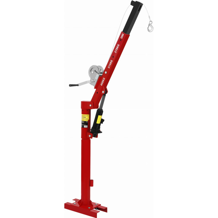 Żuraw HDS podnośnik z wciągarką 450KG KD12687