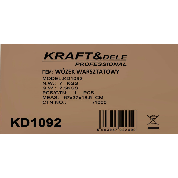 Wózek warsztatowy KD1092