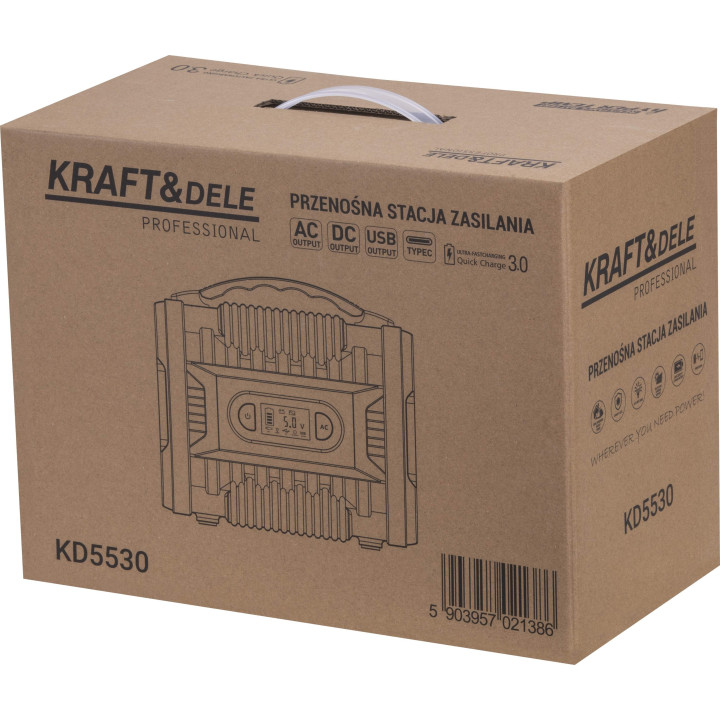 Przenośna stacja zasilania 222Wh / 11.1V KD5530