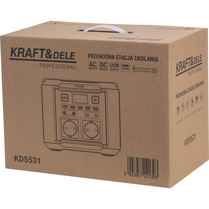 Przenośna stacja zasilania 296Wh / 14,8V KD5531