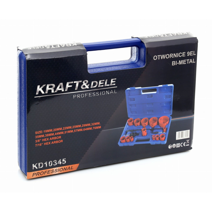 OTWORNICE DO METALU I DREWNA BI-METAL 17 el. KD10345