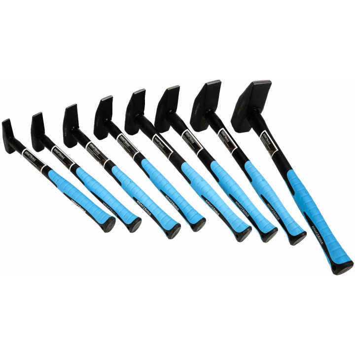Zestaw młotków Fiberglass 8szt. KD232