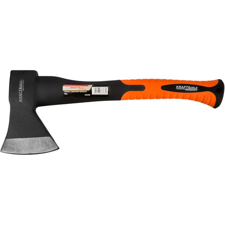 Siekiera z trzonkiem fiberglass 600g 37cm  KD286