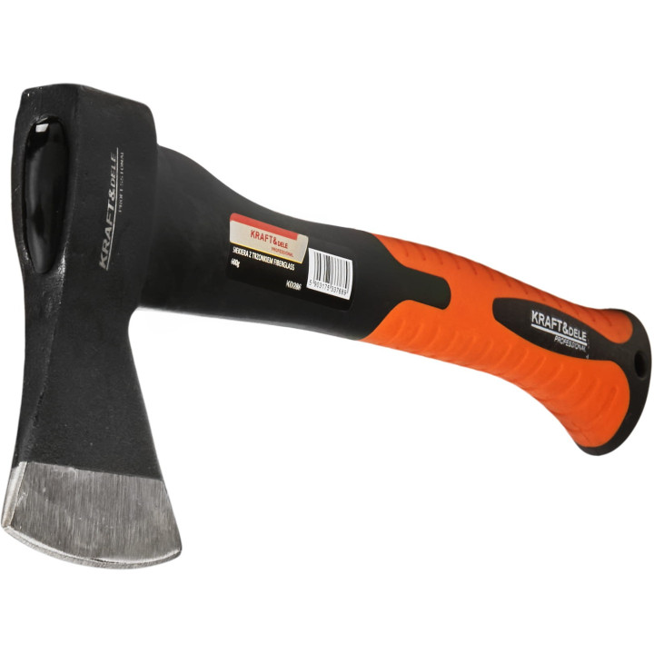Siekiera z trzonkiem fiberglass 600g 37cm  KD286