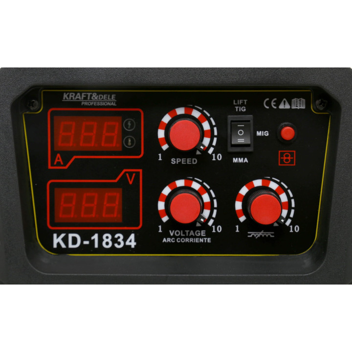SPAWARKA INWERTOROWA MIG/MAG + MMA +TIG-LIFT  KD1834