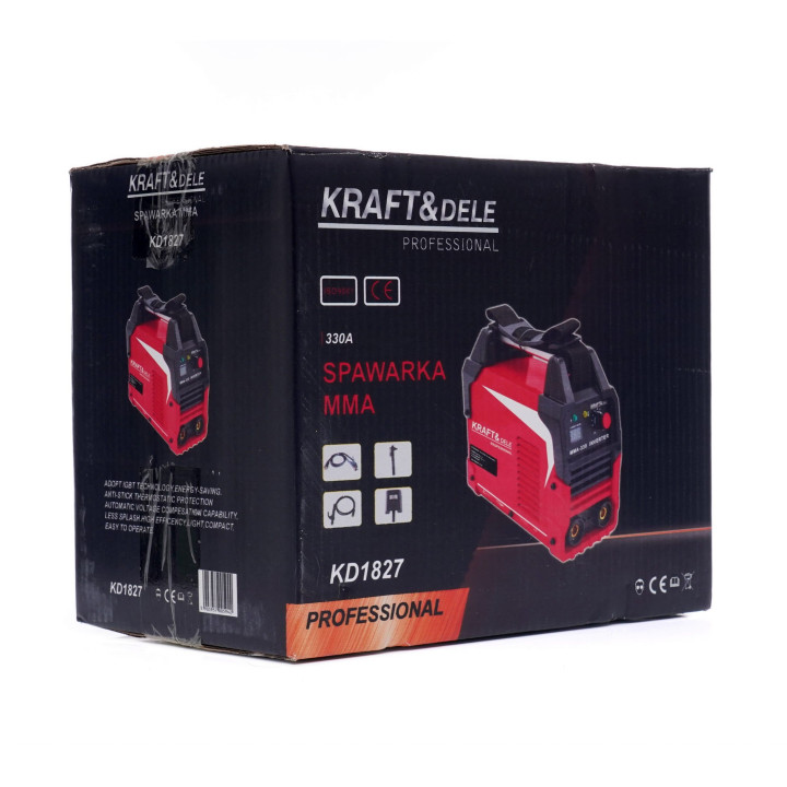 Spawarka inwertorowa MMA IGBT LCD 330A KD1827