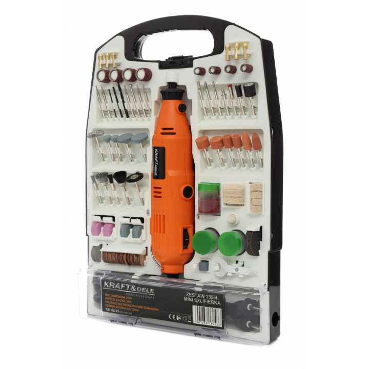 Mini szlifierka 270W KD10245 235elem.